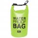 Водонепроникна герметична сумка-мішок для речей з лямкою через плече Water Proof Bag 5л Зелена