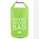 Водонепроницаемая герметичная сумка-мешок для вещей с лямкой через плечо Water Proof Bag 15л Зеленая
