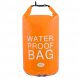 Водонепроницаемая герметичная сумка-мешок для вещей с лямкой через плечо Ocen Pack 15л Оранжевая