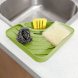 Кухонний кутовий органайзер для раковини на присосках для губки, йорж Sink Triangle Shel Зелений (225)