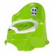 Дитячий пластиковий горщик зі спинкою та кришкою ТехноК-N5163 Зелений