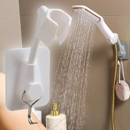 Настенный держатель-кронштейн на стену для душа Shower Holder Белый