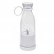 Портативний переносний блендер-пляшка для соку та смузі Mini Juicer 420 мл Білий (205)