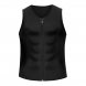 Чоловіча моделююча майка-жилет для бігу та тренувань з парниковим ефектом для схуднення на блискавці Zipper Vest XXL (205)  (B)