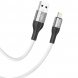 USB дата кабель для заряджання та передачі даних HOCO X72 Creator USB - Lightning 1м Білий (206)
