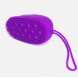 Багатофункціональна силіконова масажна мочалка-масажер для душу та ванної Bubble Bath Brush Фіолетовий