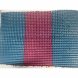 Придверний жорсткий гумовий килимок "Травка" 54х36х10 6 секцій Блакитно-рожевий (DRK)