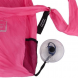 Складная сумка-шоппер для покупок в чехле Shopping Bag To Roll Up Розовая (B)