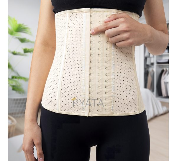 Коректуючий корсет для схуднення та моделювання талії Abdomen Waistband XXL Бежевий