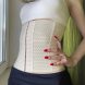 Коректуючий корсет для схуднення та моделювання талії Abdomen Waistband L Бежевий