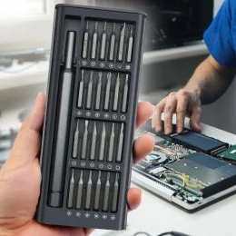 Набір магнітних викруток-біт в кейсі для точних робіт 24 в 1 Torx Hex Precision DIY (205)