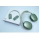 Бездротові навушники AirMax P9, 400 мА/год з підтримкою картки пам'яті Зелені