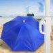 Универсальный складной пляжный зонт с телескопической ножкой Umbrella 3м Синий (ARSH)