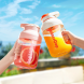 Портативный переносной блендер-бутылка для сока и смузи JuiceCup AND362 420 мл Розовый (205)