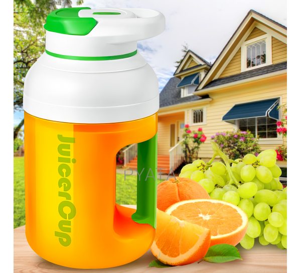 Портативный переносной блендер-бутылка для сока и смузи JuiceCup AND362 420 мл Зеленый (205)