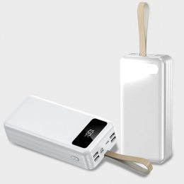 УМБ Power Bank ViaKing YM-319 50000 mAh Білий (N-1)