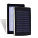 УМБ Power bank ViaKing 5000 mAh сонячна панель та LED-ліхтар Чорний (H-1)