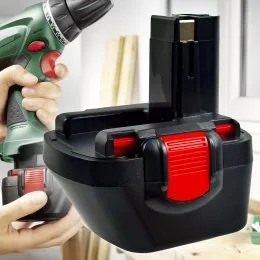 Аккумулятор для шуруповерта  Bosch Ni-Cd BS 12/2.0 Черный (2487)