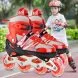 Раздвижные детские ролики-роликовые коньки SPORT 39-43р Красные