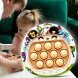 Дитяча електронна розвиваюча іграшка консоль-головоломка поп іт Pop It Quick Push Pop It Quick Push Puzzle Game Fast №DD1808-333C Звірятка (577)
