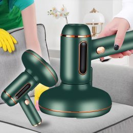 Бездротовий пилосос-антикліщ з насадками 2в1 Vacuum Cleaner Mite Remover 120 Вт Зелений