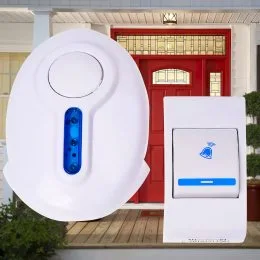 Бездротовий дверний дзвінок із цифровим керуванням на батарейках Luckarm RT-8620 32 мелодії (225)