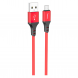 Зарядный кабель для телефона для зарядки и передачи данных MicroUSB HOCO X86 Красный (206)
