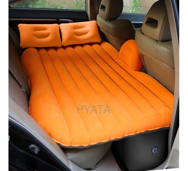 Надувной автомобильный матрас на заднее сиденье с подушками Car mattress (626)
