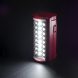 Переносний акумуляторний світлодіодний LED ліхтар-пауербанк з функцією заряджання Alfarid 2606 Almina 220V Червоний