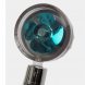 Душова турболейка для душу з фільтром і вентилятором 26*7,8 см Блакитний вентилятор