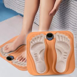 Массажный электрический коврик для ступней и ног стимулирующий кровообращение EMS Foot Massager Electrical Muscle Stimulator (212)