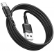 Зарядный кабель для зарядки и передачи данных HOCO X83 Type-C to Type-C Victory 60Вт Черный (206)