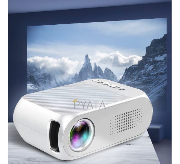 Портативний проектор LED з вбудованим динаміком 1080p LED UTM YG-320 (626)