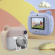 Дитячий цифровий фотоапарат з миттєвим друком фото M&A-2000 Рожевий (259)