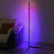 Угловая напольная цветная RGB лампа торшер с пультом управления и регулировкой яркости EL-2185-3 (237)