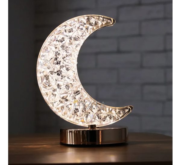 Светильник Луна акриловый на подставке Star Moon Table Light/HA-158