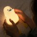 Детский силиконовый настольный аккумуляторный светильник-ночник Уточка EL-543-26 (237)