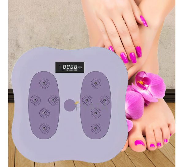 Диск Здоровье с массажем для стоп Waist Twisting Disc с подсчетом калорий Торсионны Фиолетовый /205