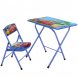 Комплект детский письменный столик-парта со стульями "Молния" 