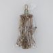 Вешалка-вертушка на прищепках для вещей и аксессуаров 20шт "Зонтик" Золото (DRK)