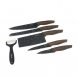 Набір металокерамічних ножів 6шт Bass B6881/205