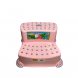 Табурет детский Irak Plastik СМ-520 с нескользящими резинками, розовый/DRK