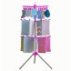 Підлогова багатофункціональна сушарка-вішалка для білизни Aidesen Launder Dryer Рожева