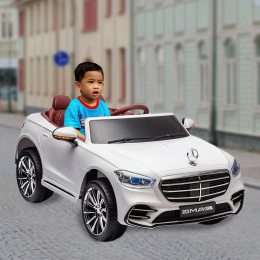 Дитячий електромобіль Mercedes WN506(AM-3) Білий/360T