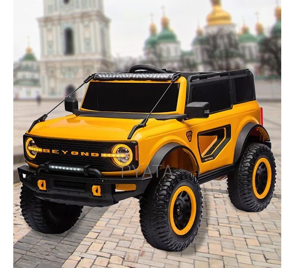 Детский электромобиль Ford Bronko X5RR(AM-5) Желтый/360T