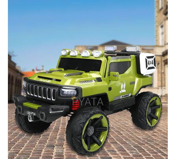 Дитячий електромобіль Jeep 500(AM-10) Жовтий/360T