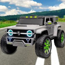 Детский электромобиль Buggy Wrangler 600 (AM-18) Серый/360T