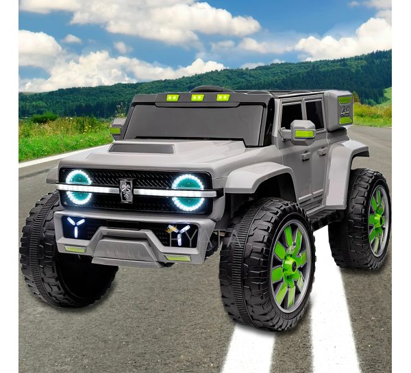 Дитячий електромобіль Buggy Wrangler 600(AM-18) Сірий/360T