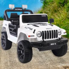 Дитячий електромобіль Toyland Jeep 159(AM-28) Білий/360T