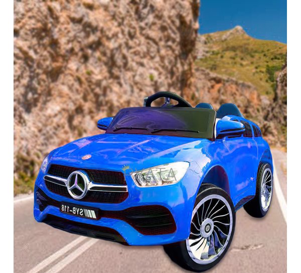 Дитячий електромобіль Mercedes Benz 118(AM-42) Синій/360T